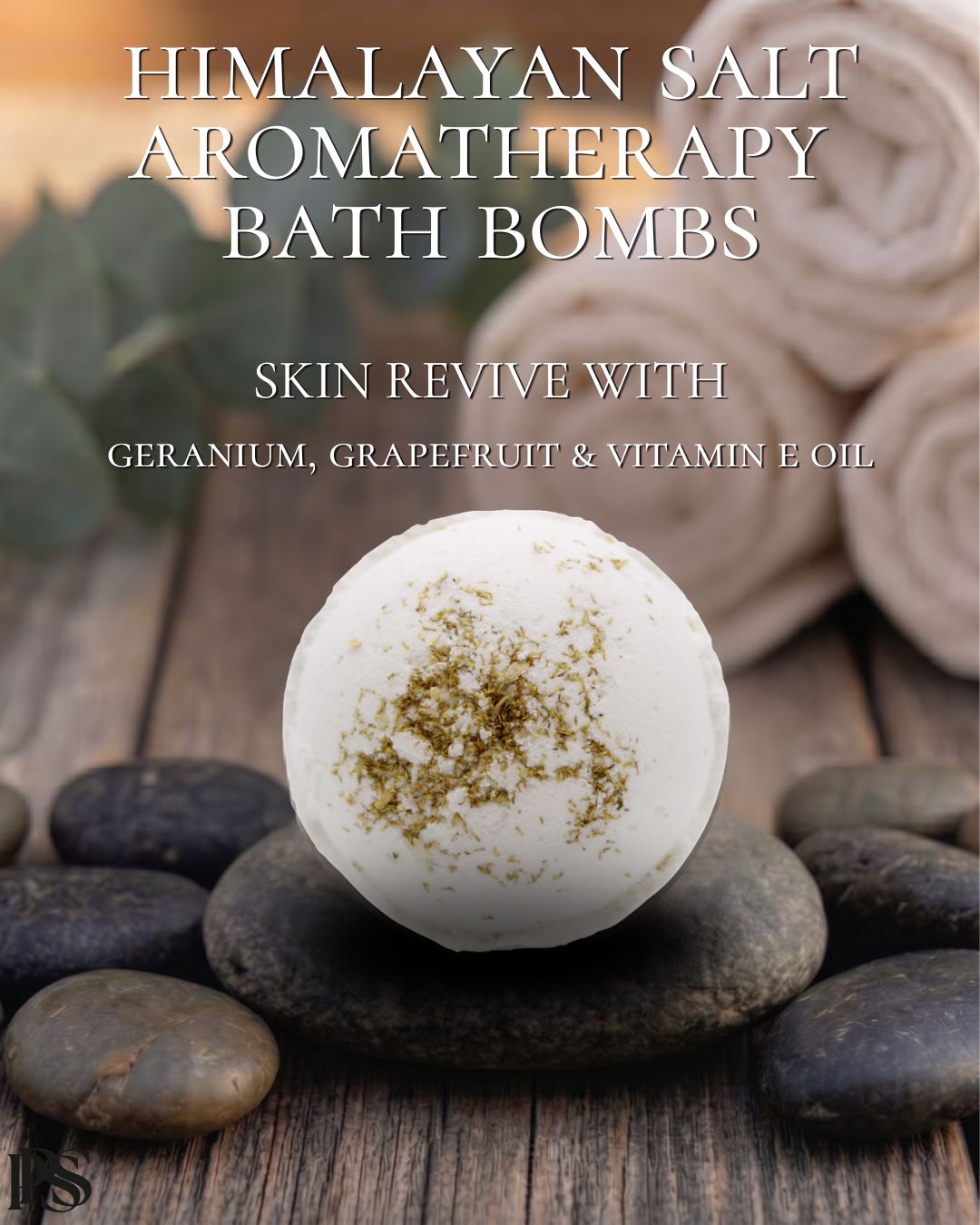 Himalayan Salt Aromatherapy Bath Bombs