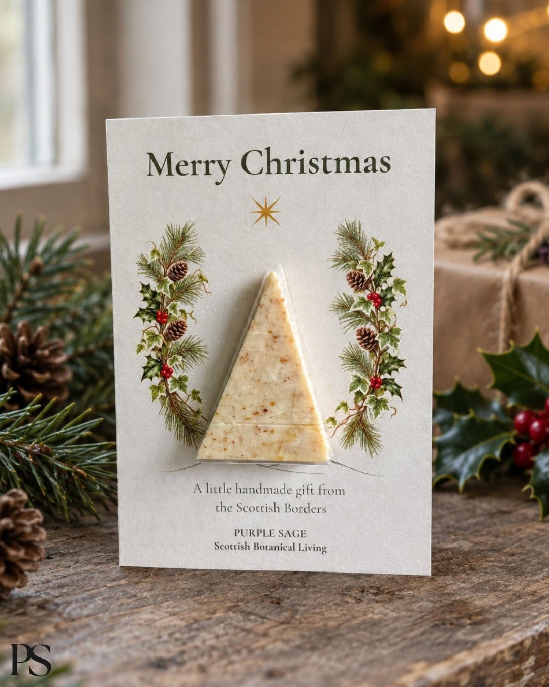Botanical Soap Christmas Cards