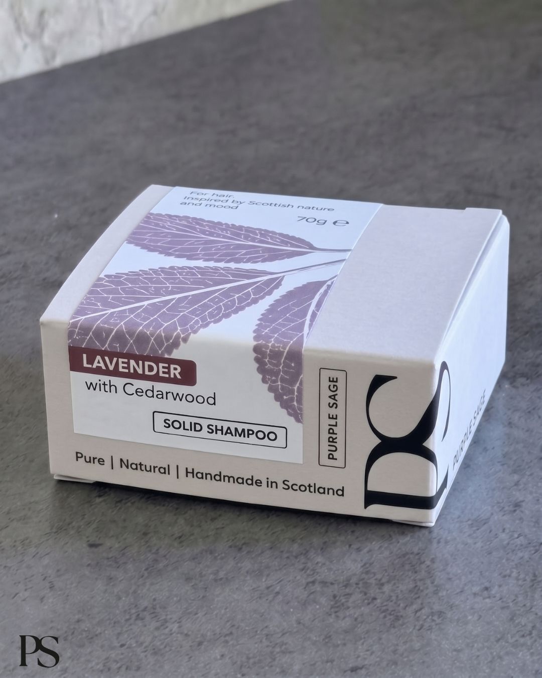 Lavender & Cedarwood Solid Shampoo Bar