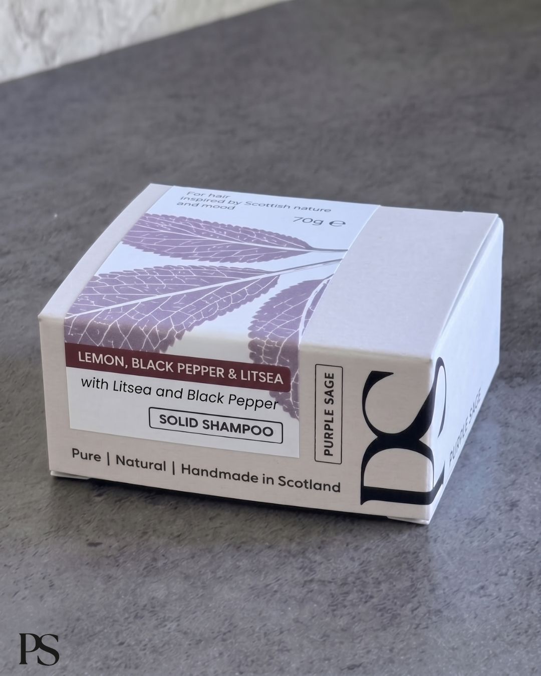 Lemon, Black Pepper & Litsea Solid Shampoo Bar