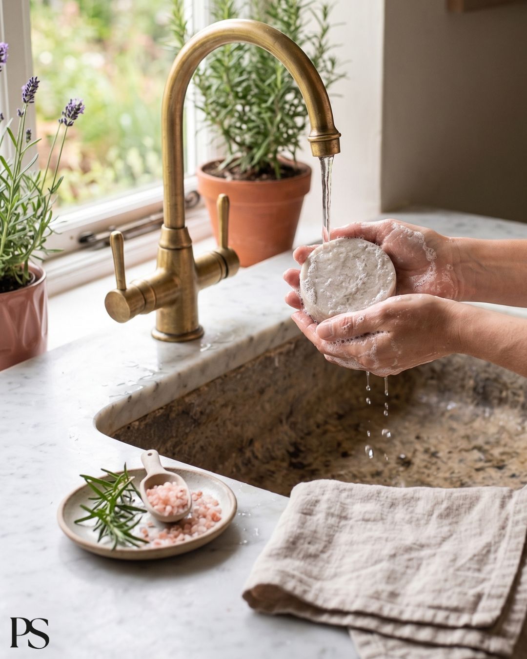 Rosemary Salt Soap