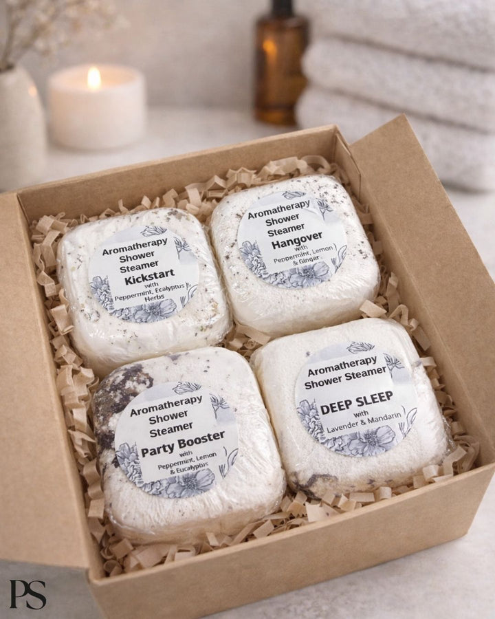 Aromatherapy Shower Steamer Gift Box - Set of 4