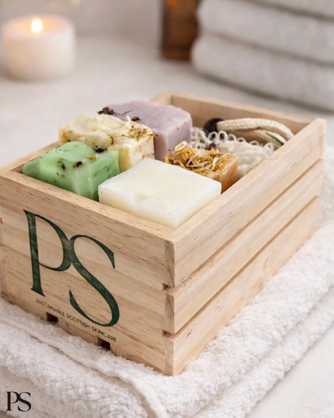 Mini  Botanical Soap Crate