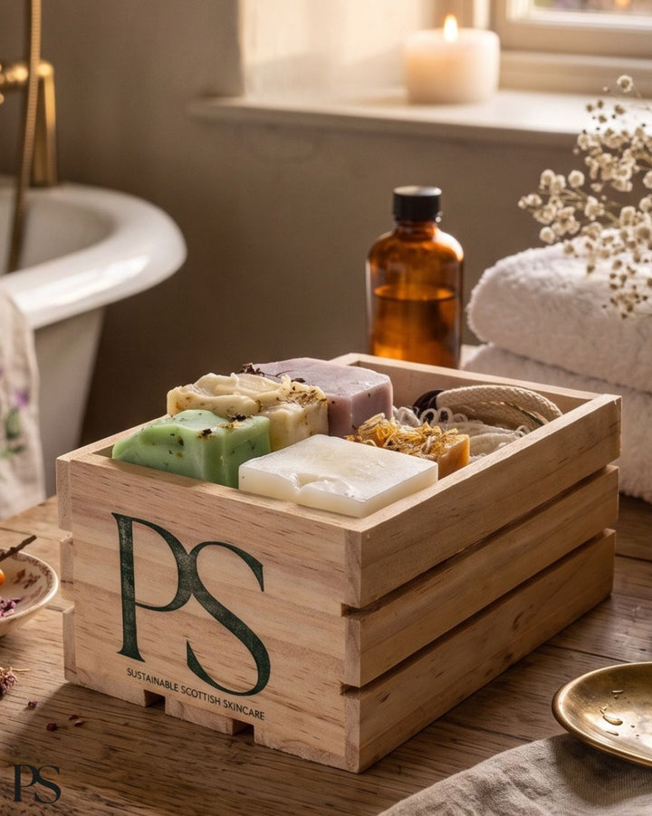 Mini  Botanical Soap Crate
