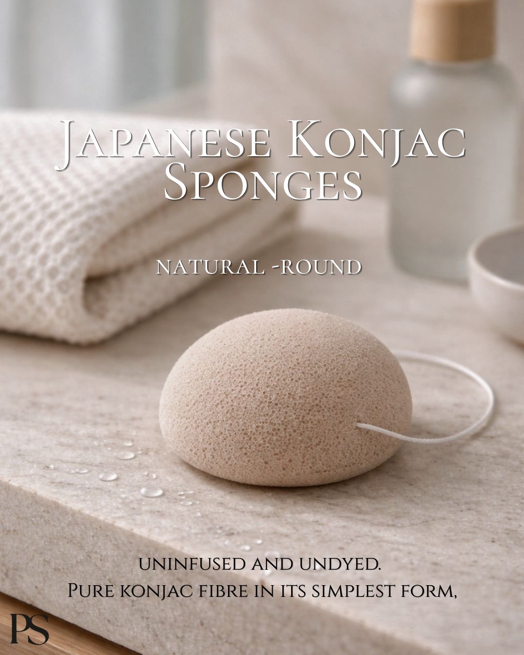 Japanese Konjac Sponges
