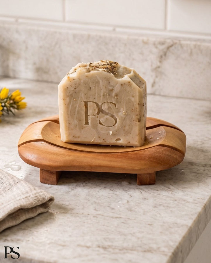 Naseberry Wood Soap Dish