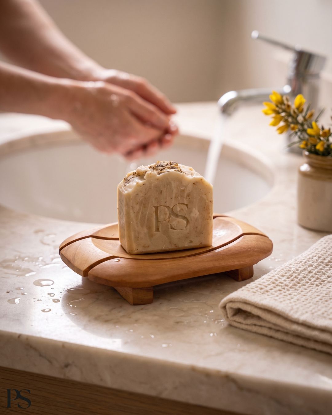 Naseberry Wood Soap Dish