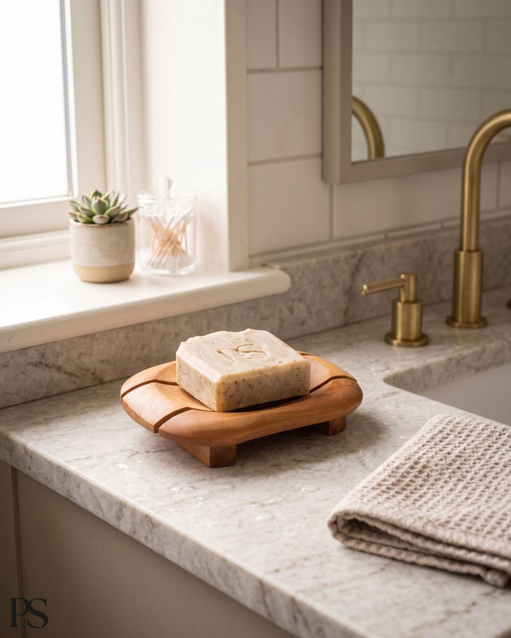 Naseberry Wood Soap Dish