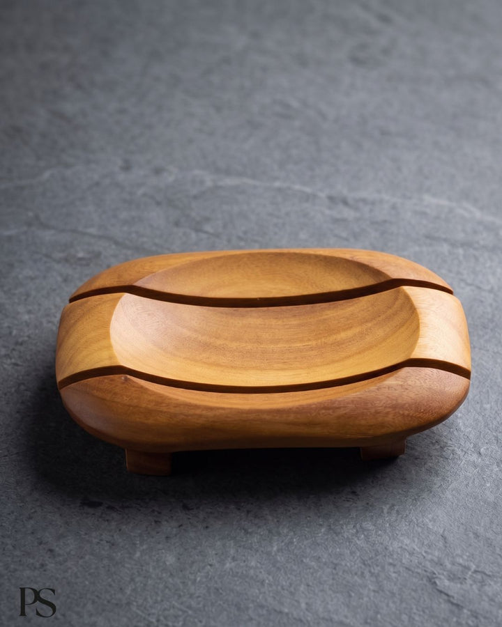 Naseberry Wood Soap Dish
